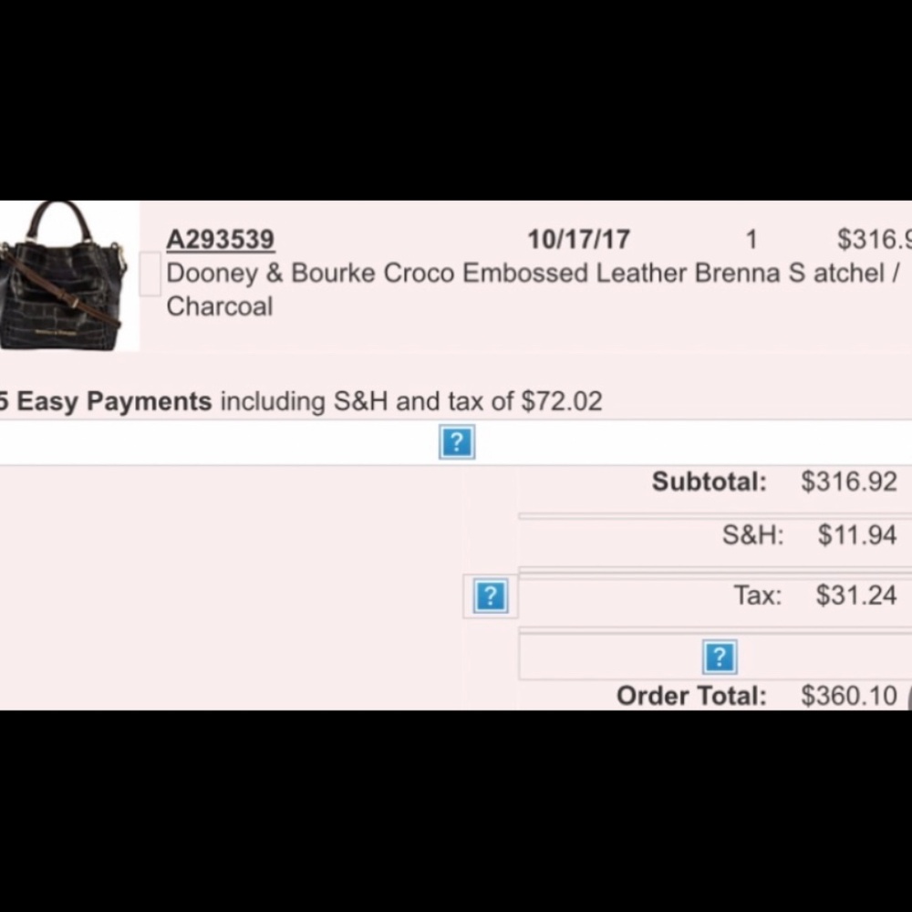 Dooney & Bourke Satchel Croco Leather-Fair - Picture 13 of 13